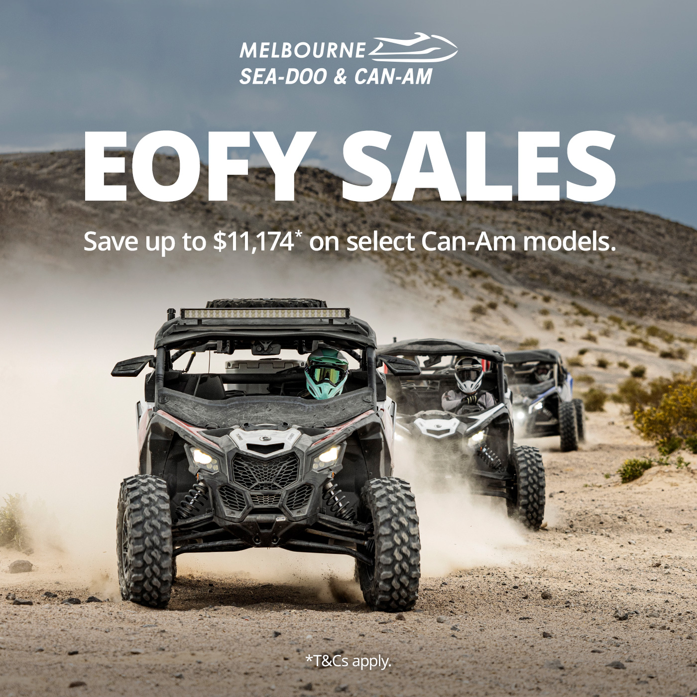 Melbourne Can-Am EOFY Sales