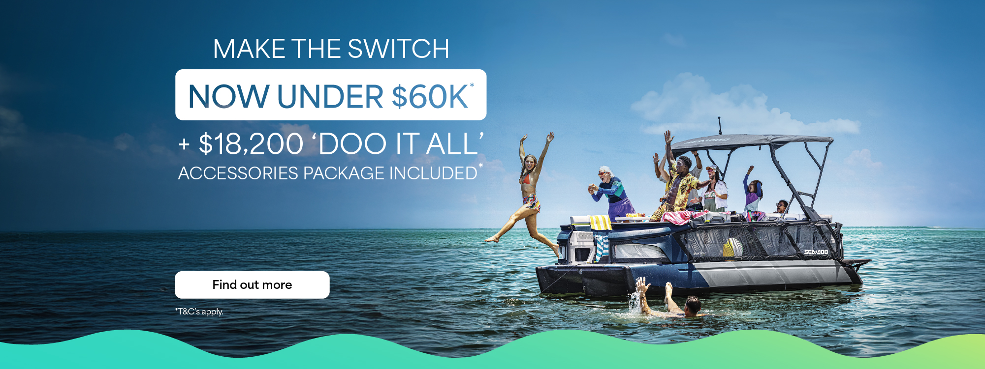 AU Q3 Sea-Doo Switch Retail Campaign 2025